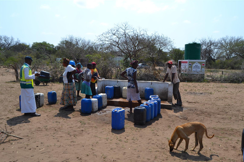 All the community members are very grateful for the boreholes which have been a source of much ease in their lives